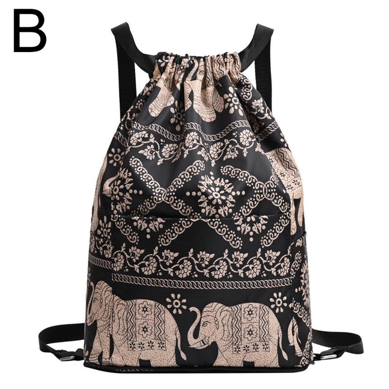 2023 New Printed European and American Style Casual Versatile Large Capacity Travel Oxford Nylon Handbag/Shoulder Bag for Women